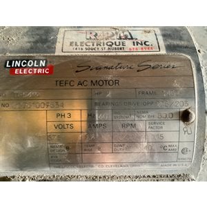 MOTEUR ELECTRIQUE LINCOLN 2HP 575V