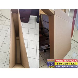 BOITE DE CARTON POUR EMBALLAGE - 36PO X 5PO X 36PO