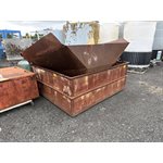 CONTENANT 3945L BAC DE MÉTAL - 88PO X 76PO X 36PO