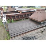PLATEFORME DE CAMION EN ACIER ET BOIS - 8PI X16PI