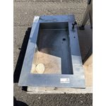 EVIER EN STAINLESS - 30PO X 48PO X 8PO