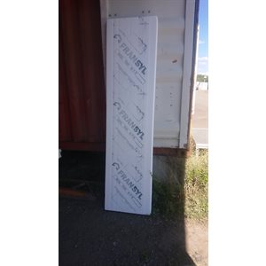 ISOLANT STYROFOAM BLANC NEUF RIGIDE 1 3 / 4PO X 2PI X 8PI