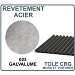 TÔLE CRG 7 / 8 X 16PO X 10PI 26GA GALVALUME