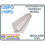 MOULURE PANNEAU MURAL-COIN INTERIEUR ARRONDI INR12