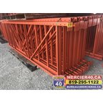 RAYONNAGE NEUF - MONTANT 42PO X 144PO (12PI) REDIRACK