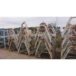 SUPPORT ACIER EN 2 PIECES - 33PO X 65PO X 68PO